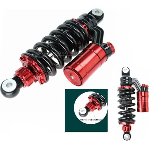 255mm Motorcycle Rear Suspension Adjustable Damping Central Shock Absorber For Honda Grom MSX125 / SF M3 Benelli TNT125 135