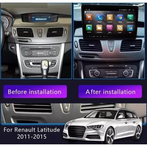 For Renault laguna 3 Car Multimedia Player GPS Android 10.0 Car Radio GPS Navigation Auto Audio Radio Stereo DSP Carplay