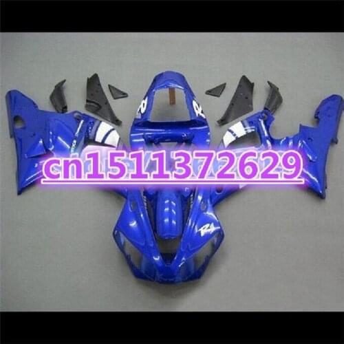 White blue Motorcycle Fairing kit for YAMAHA YZFR1 00 01 YZF R1 2000 2001 YZF1000 yzfr1 ABS Plastic Fairings set