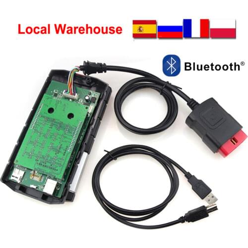 OBD OBDII OBD2 bluetooth car auto professional diagnostic tool tools scanner 2017R3 for delphis ds150e 2020 for car and truck