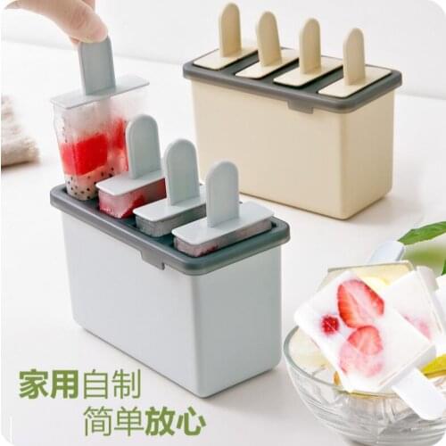 DIY Ice Cream Mold Homemade Popsicle Molds Kitchen Tools Popsicle Sticks Ice Cube Maker