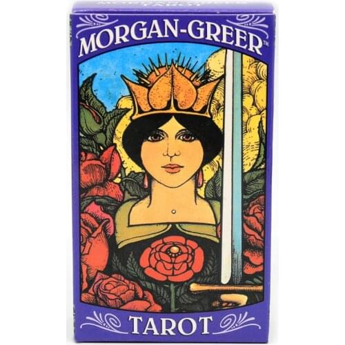 Greer Tarot 78 Cards Deck Family Party Board Game Mysterious Divination Oracle Playing Card