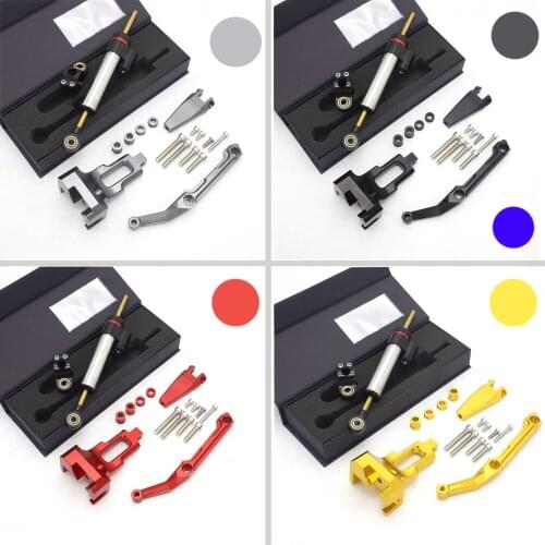CNC Motorcycle Steering Stabilize Damper Bracket Mount For Yamaha MT-09 MT 09 MT09 Tracer 2015-2017