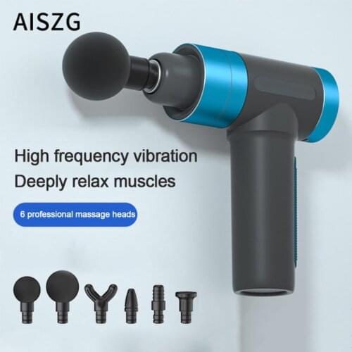 Muscle Relaxing Massager Fitness Fascia Gun USB Charging LCD Touch Screen 5 Gears Deep Muscle Massage Gun Health Care Device NEW