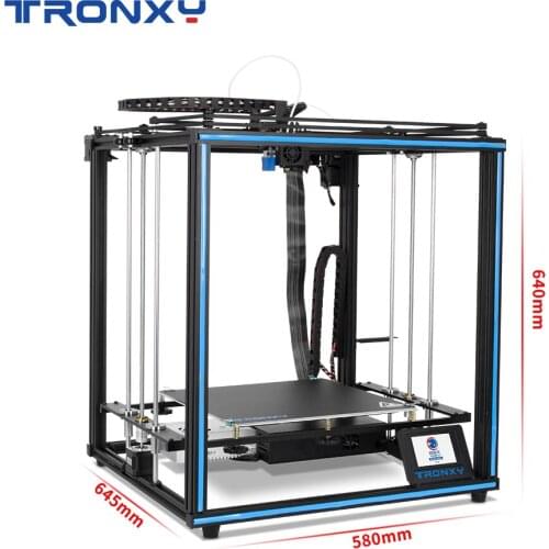 Tronxy Upgraded X5SA 3D Printer DIY Kits Touch Screen Auto Level Large Print Size 330*330mm Heat Bed Machine Filament Sensor