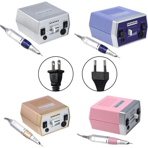 8 Types Profession Electric Nail Art Drilling Pen Suit Manicure Pedicure Tools Machine Accessories Set Kit Nail Salon Home Tools