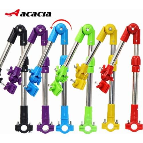 New Adjustable Universal Bike Umbrella Stand Holder For 2-3cm Handlebar Stainless Steel Bicycle Handlebar Holder Mount Bracket