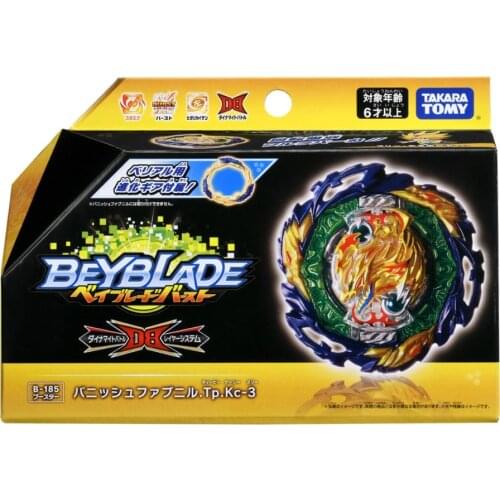 Original Takara Tomy Beyblade Burst B185 Booster Vanish Fabnil.Tp.Kc-3 without beyblade launcher Pre-sale