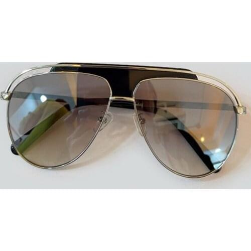 New Fashion Sunglasses Women Pilot Retro Gradient Sun Glasses Alloy Male Goggles Mirror Shadow UV400 Oculos
