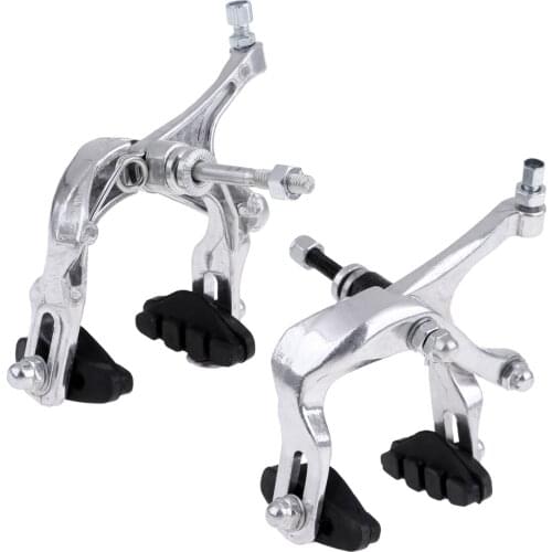 1 Set Bike Side Pull Brake, Front Rear Long Arms Clamp Bicycle Lever Cable Housing Quick Release