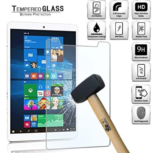 Tablet Tempered Glass Screen Protector Cover for Teclast X80 Pro Tablet Computer Tempered Film Anti-Scratch Explosion-Proof