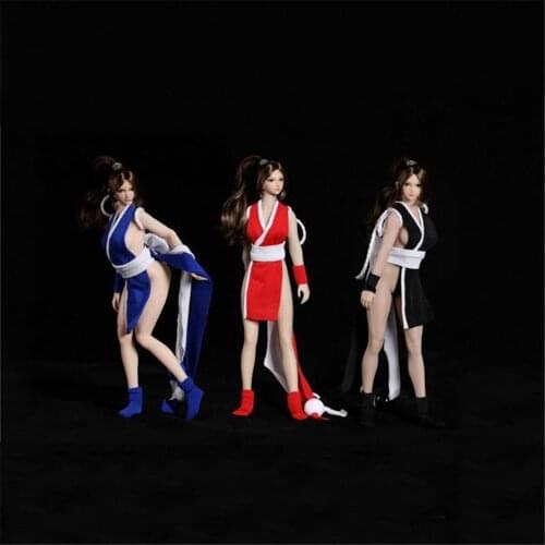 1/12 Cdtoys Mai Shiranui Clothes Accessories Model For 6" Female Ph TBL Figures Body in stock