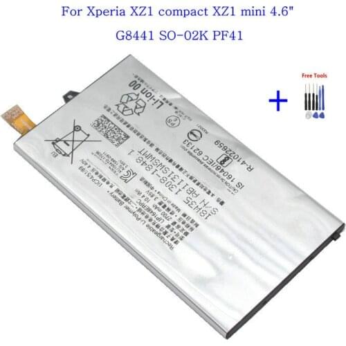 1x 2700mAh LIP1648ERPC Replacement Battery For Sony Xperia XZ1 compact XZ1 mini 4.6" G8441 SO-02K PF41Battery +Repair Tools kit