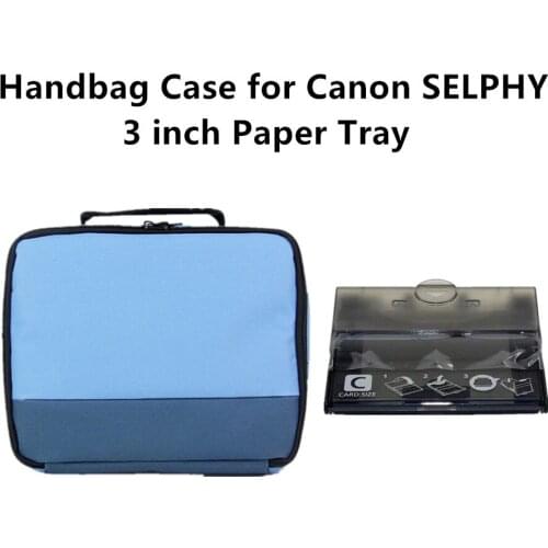 3 inch Paper Tray Paper Cassette For Canon Selphy CP800 CP910 CP1200 CP1300 Carry Storage Protector Bag Protection Handbag Case