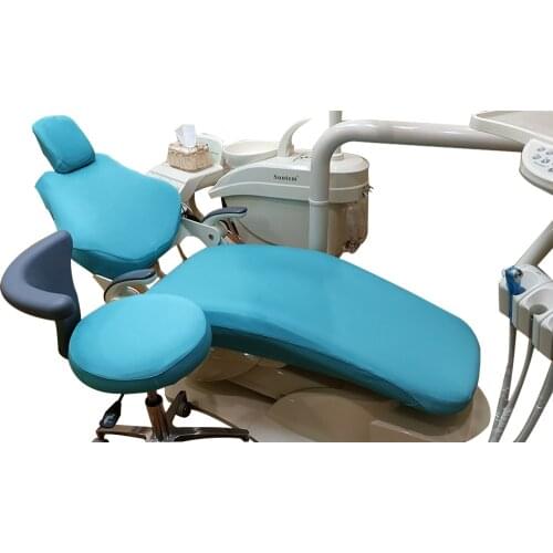 4pcs/set Dental Unit Dental Chair Seat Cover Chair Cover Elastic Protective Case Protector Dentist Equipme Medium Size Lycra