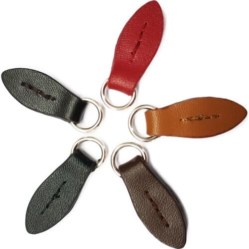 5pcs Bag Accessories Instant Fix Zipper Repair Kit Replacement Zip Rescue Genuine Leather Leaf Zippers Decor Universal Ornament