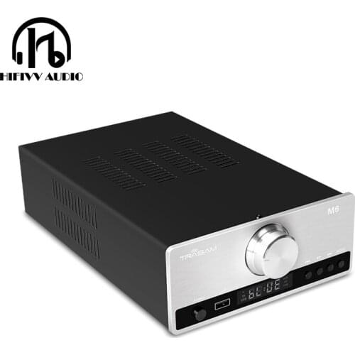 70W HiFi Bluetooth 4.2 Support APTX USB 2.1CH TDA7293 Pure Digital Audio Amplifier 24Bit 48Khz home power amplifier 110V or 220V