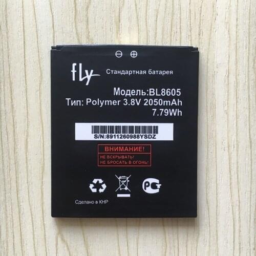 2050mAh Battery For Fly FS502 Cirrus 1 BL8605 mobile phone Batteries + track code