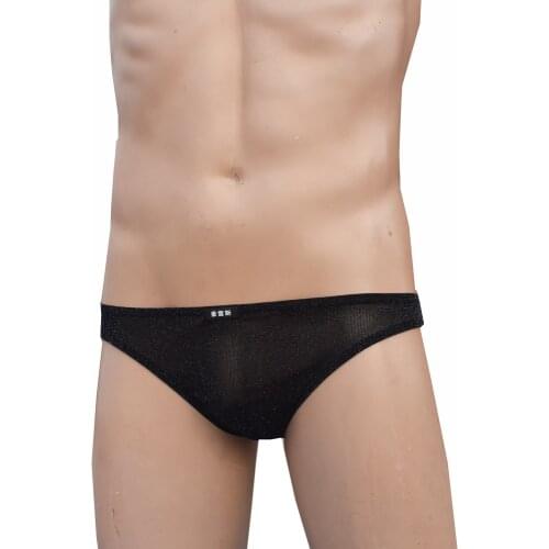 Hot selling!1pcs brand Howe Ray new style sexy comfortable underwear Transparent gay briefs mens gay underpants Lingerie briefs