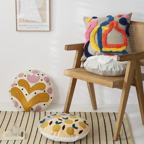 Round Hold Pillow подушка Lovely Sitting Room Sofa Cushion Bedroom Bed Simple Stay Bay Home Decoration Window Head Pillows Gift