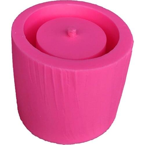 Round Cement Flower Pot Silicone Mold Home Decoration Crafts Succulent Plants Concrete Planter Vase Molds