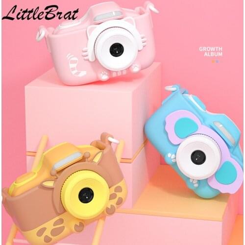 Littlebrat Children Camera For Kids 1080P Digital Camera For Children Photo Camera Toys For Girl Boy Birthday Gifts