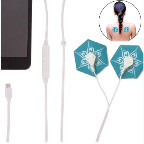Mini Massager Muscle Stimulator Body Relax Phone Connection Therapy Massager Massage Pulse Tens Acupuncture Relaxation