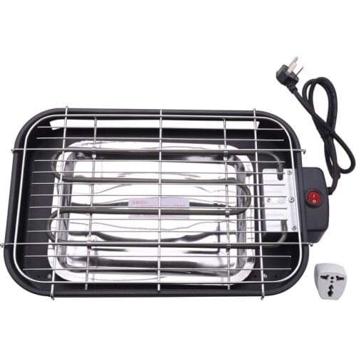 Multifunctional Electric Barbecue Grill Household Smokeless Teppanyaki Barbecue Grill Electric Grill 220V Indoor Barbecue Machin