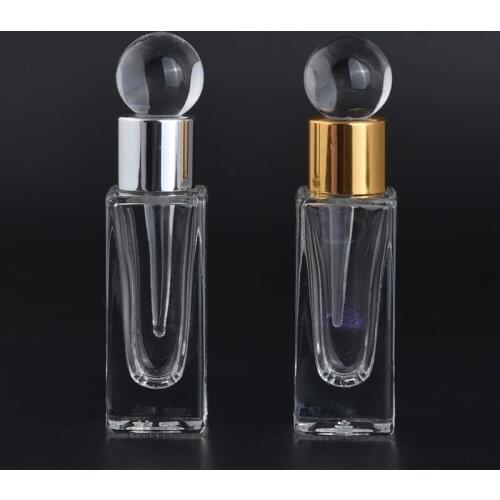 MUB - High Quality 7ml Dropper Glass Perfume Bottles Portable Refillable Essential Oil Cosmetic Container Travel Bottle