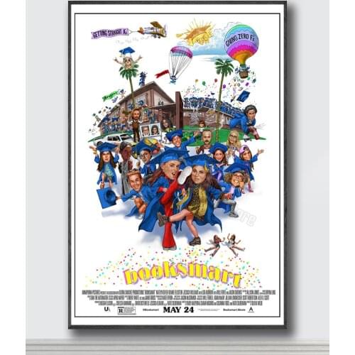 NJ004 Booksmart Movie 4 Silk Posters and Prints wall art Art Poster Home Decor