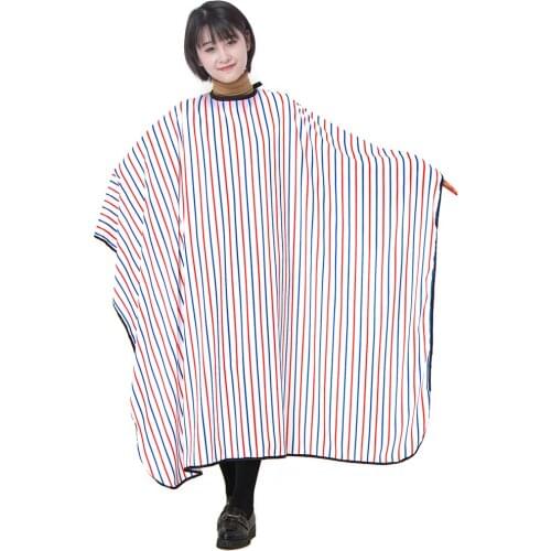 Professional Hairdressing Cape Salon Hairdresser Wrap Gown With Metal Snap Button Adjustable Hairdressing Cloth Barber Hair Cape