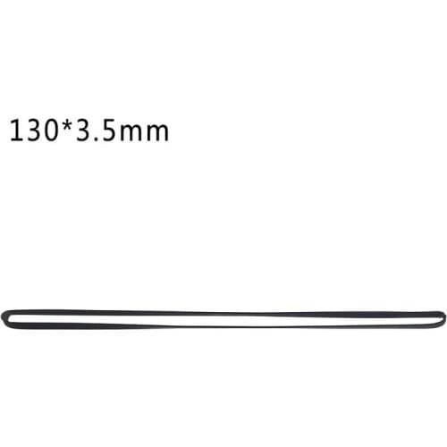 Record Player Turntable Belt Rubber Flat Drive Belt 3.5mm for DVD Recorder Phono