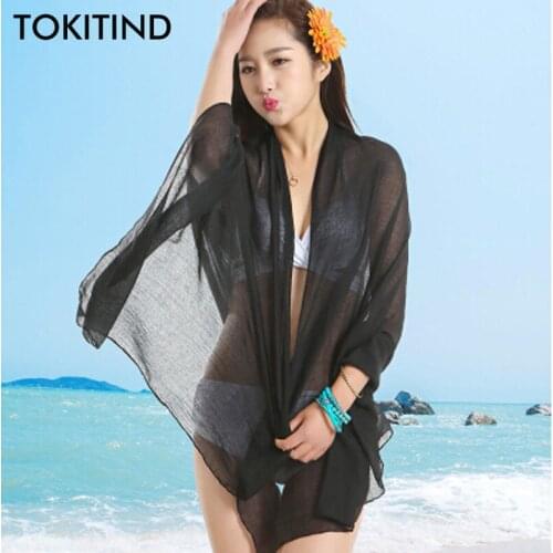 Женские пляжные юбки TOKITIND China At AliExpress