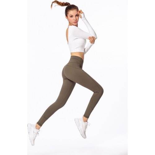 Gym Crop Top Women Shirts Jogging Sport Fitness Yoga Shirt Active Wear Exercise U-Shape Backless Sexy T-Shirts With Chest Pad