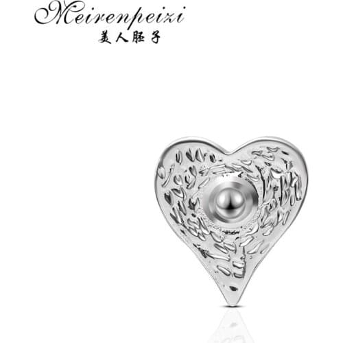 Meirenpeizi Vintage Heart Enamel Pins Cute Women Brooch Denim Jackets Lapel Pin Decoration Badge Fashion Jewelry Gift