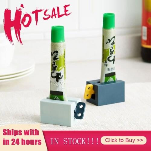 Bathroom Toothpaste Tube Squeezer Rolling Squeezer Toothpaste Dispenser Tooth Paste Holder Bathroom Decoration Accessories Sets