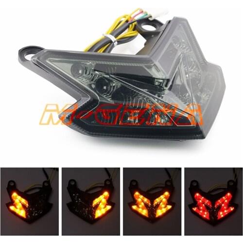 Motorcycle Rear Turn Signal Tail Stop Light Lamp Integrated For Ninja Z800 Z 800 ZX6R 636 2013 2014 2015 13 14 15