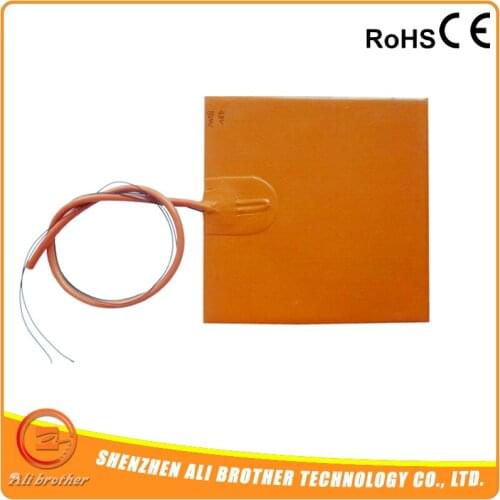 300X300mm 750W,220V Silicone Heater Pad with 3M Adhesive,100K Thermistor Heatbed