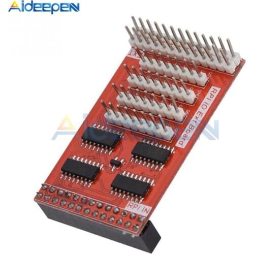 32 GPIO Expansion Module 8-bit Input & Output IO Extend Adapter Module for Raspberry Pi IO Extend Adapter 74HC595 Chip