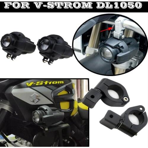 Motorcycle accessories suitable for SUZUKI V-STROM DL1050A DL1050XT 2020 2021 fog lamp bracket, fog lamp, fog lamp circuit