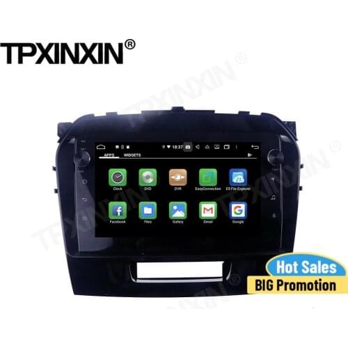 Carplay Car Radio 2 Din Stereo Receiver Recorder Android For Suzuki Vitara 4 2014 2015 2016 2017 2018 GPS Player Auto Audio Unit
