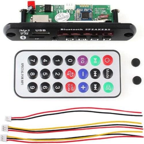 Bluelans Automobile MP3 Player FM Radio Bluetooth 5.0 Speaker Module Audio Decoder Board