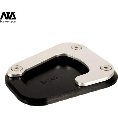 Side Stand Enlarger Plate CNC Aluminum Widening Base Extension Motorcycle Accessories for BMW K1600GT K1600GTL 2016-2019