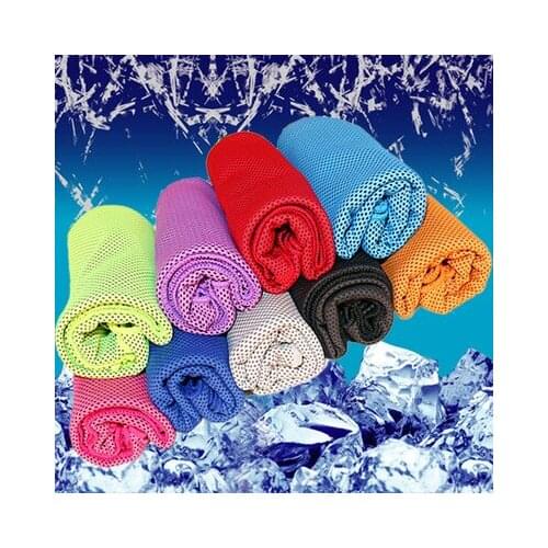 New 100*30cm Summer Quick-dry Sport Towel Microfiber Travel Gym Fitness Towels Ice Cool Towel Chill Cooling Towel Yoga