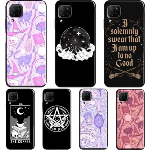 Magic Witch Witchcraft Case For Huawei P30 Lite P20 P40 Pro Mate 20 P Smart 2021 2019 Nova 5T Honor 9X 8X 10i 8A