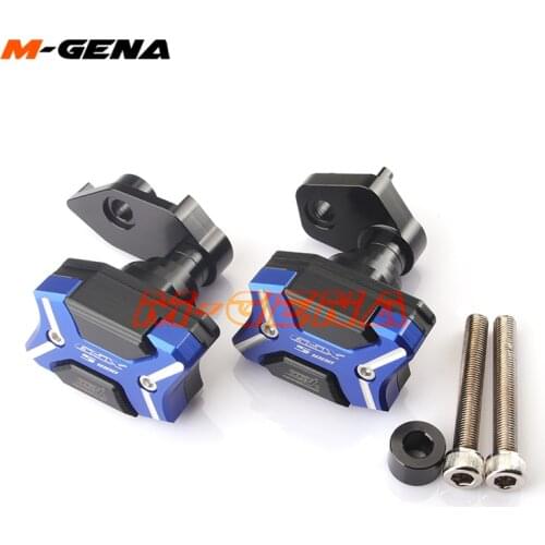 For GSX-S1000 2015 2016 2017 2018 Motorcycle Frame Slider Crash Engine protect Pad Side Shield Protect GSX S1000 GSXS1000