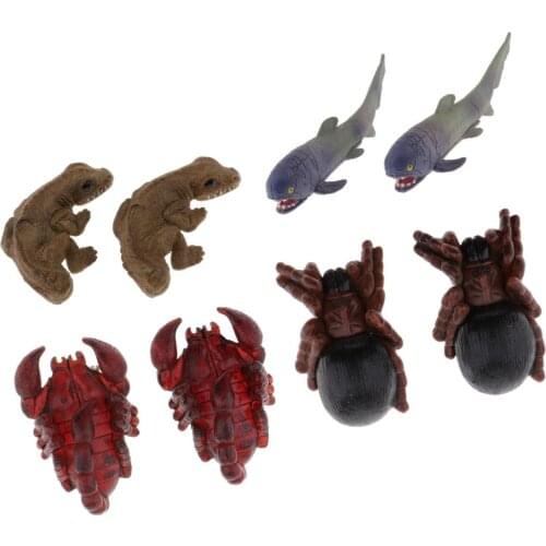 Set of 2 Resin Reptile Vivarium Decoration Fish Tank Cave, Fish Breeding Ornament - DIY Decoration, 4 Types Available
