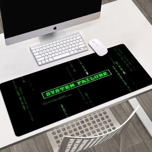 Matrix Code Mouse Pad Gamer Mousepad Gaming Mat for PC Mouse Pad 900x400 Large Computer Keyboard Mouse Mat Desk Mats Deskpad XXL