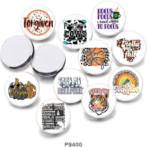 Pattern 12mm/18mm/20mm/25mm/30mm Round Glass Cabochon Flat Back Making Findings P9400