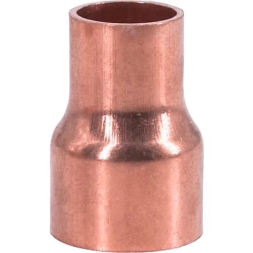 42mm 45mm To 12.7 15 16 19 22 25.4 28.6mm ID 99.9% Copper End Feed Solder Reducer Reducing Fitting Coupler For Air Condition